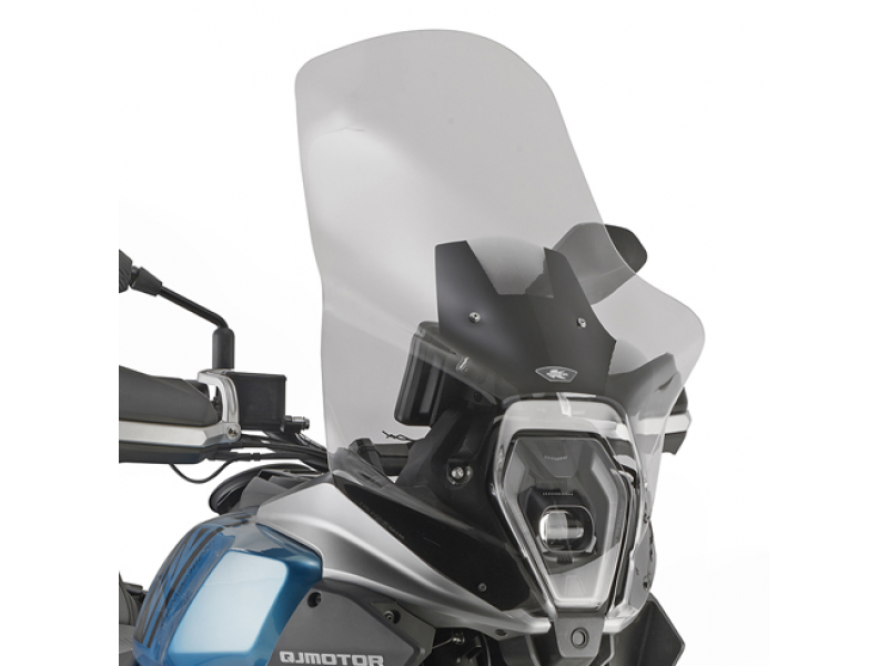 Viseira Alta Transparente "Kappa" p/ QJ Motor SRT 600 SX 2024 / 2025